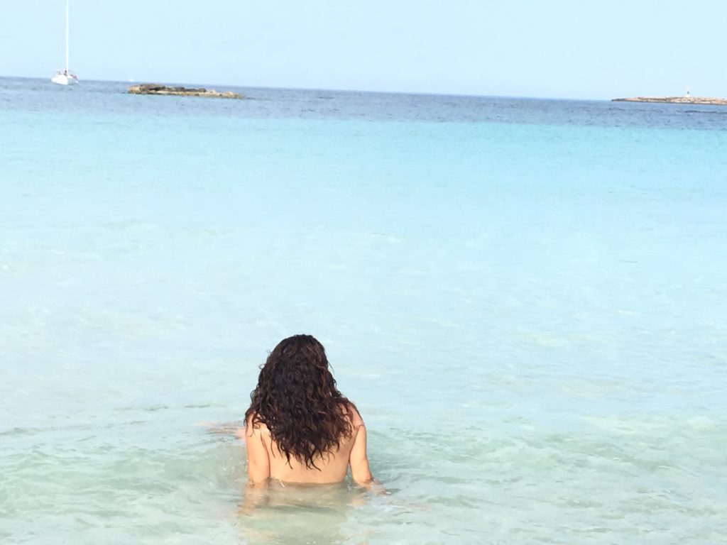 Nadando en Formentera Formentera