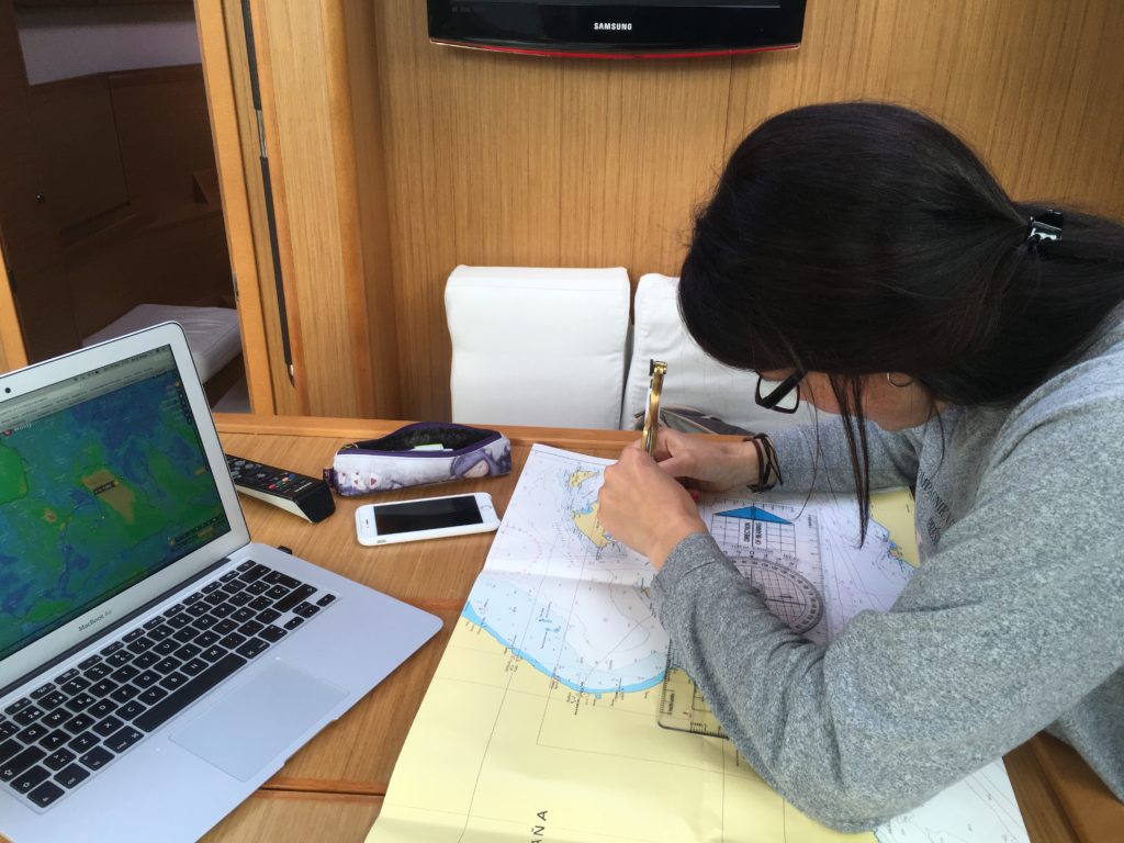 PLANEANDO LA RUTA Carta Nautica