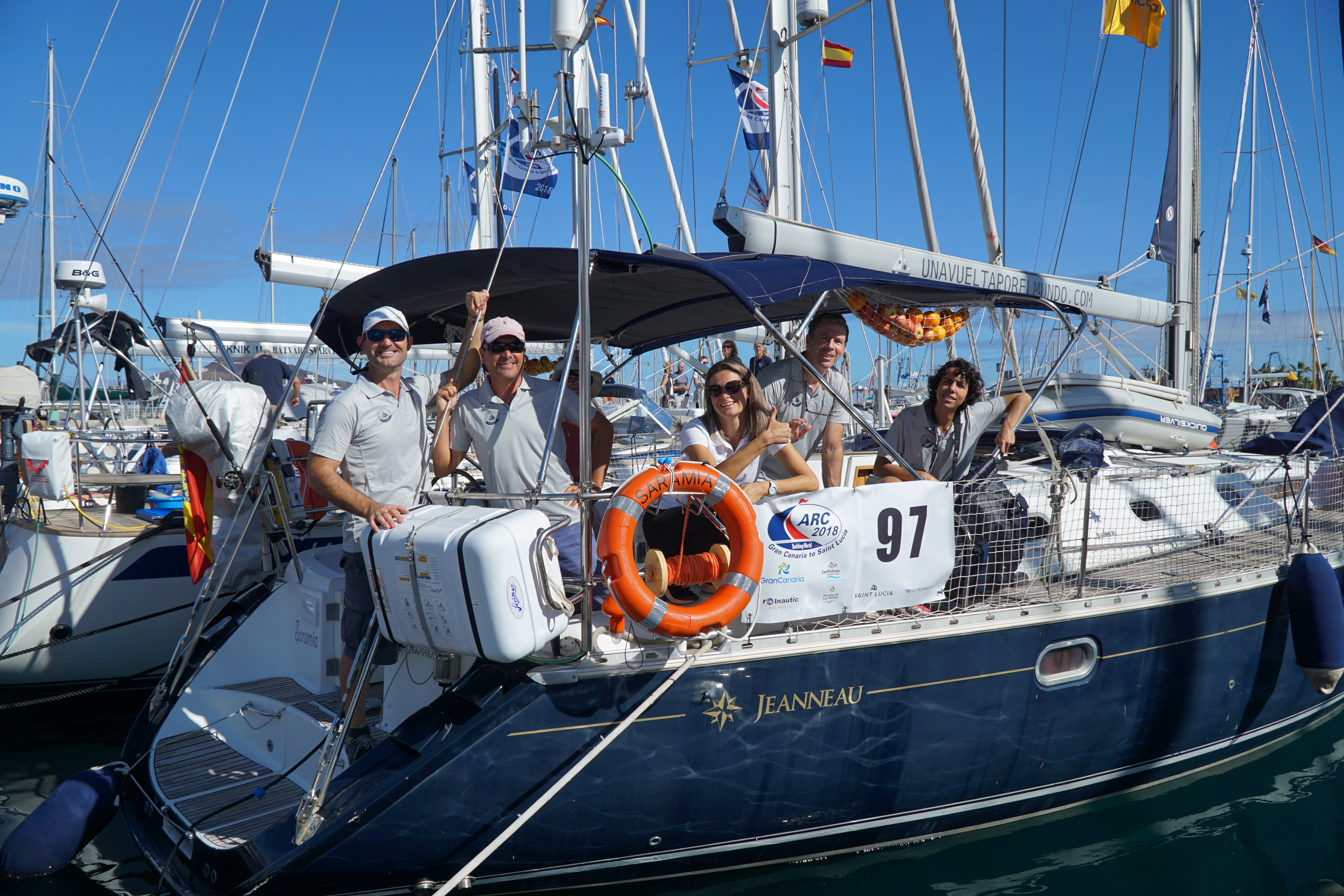 Ready to sail. ARC 2018. Travesía Atlántica ARC 2018